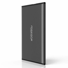 Maxone 500GB Ultra Slim Portable External Hard Drive USB 3.0 Charcoal Grey picture