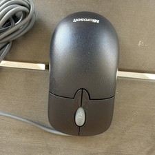 Microsoft X800898 Basic Optical Mouse 1.0 A Black Scroll Wheel picture