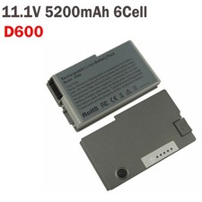 LOT D600 Battery For Dell Latitude D520 D500 D510 D610 C1295 6Cell 5200mAh 11.1V picture