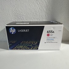 Genuine OEM HP CF453A 655A Magenta Toner Cartridge Brand New picture