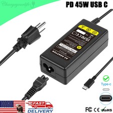PD 45W Type C USB C Charger for Lenovo ThinkPad T480 T480s T470 T580 T490s E580 picture