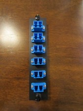 Hubbell Premise FSPLCDS6 6 Duplex LC Pre-Loaded FSP Adapter Panel picture