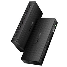 USB-C Docking Station 5 Monitors 3HDMI 2DP 100W PD 2.5G RJ45 10Gbps USB 3.2-A/C picture