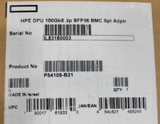 P54109-B21  HPE DPU 100GbE 2p SFP56 BMC Spl Adptr - P54109-B21 picture