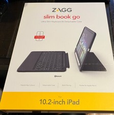 NEW ZAGG SLIM BOOK GO BLUETOOTH KEYBOARD CASE FOR IPAD 10.2'' 7TH 8TH 9TH GEN picture