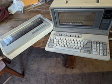 SHARP ELECTRONICS PC-7000 with CE-700P Printer and carrying bag picture