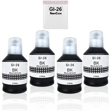 Black Ink Bottles GI26 GI26 Compatible Refill picture