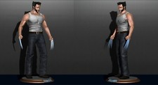 Wolverine Logan X-Men Marvel Diorama Action Figure File STL for All 3D printing picture