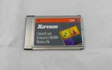 Xircom Fast Ethernet 10/100+Modem 56 PCMCIA Global Network Card (CEM56-100) picture