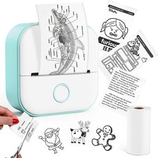 Phomemo T02 Sticker Printer Thermal Print Pods Mini Printer Print Pods Xmas Gift picture