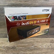 TDK 4X IndiDVD R/RW/CD Burner DED +440 New Open Box Vintage Electronics picture