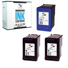 CMYi 3-Pack Replacement HP 21 and 22 Ink Cartridges for HP Deskjet F4150 F4175 picture