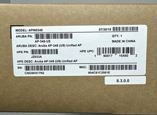 NEW SEALED HPE APIN0345 JZ033A Aruba AP-345 (US) Unified AP Access Point picture