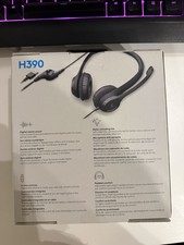Logitech H390 Black Over the Ear Headset picture