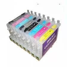 T0591-T0599, FOR Epson Stylus Photo R2400 8pcs refillable ink cartridge Fits For picture