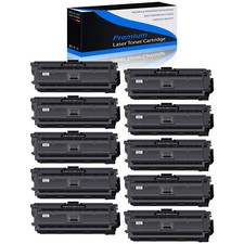 10PK CF360X Black Toner for HP 508X LaserJet Enterprise MFP M577f M552dn M553x picture
