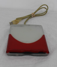 Vintage SmartDisk VST FDUSB-M USB 3.5in Floppy Drive Red Transparent YD-8U10 picture
