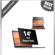 14 Inch Laptop Privacy Screen Protector Blue Light Anti Scratch Compatible with picture