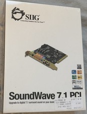 SEALED New In Box SIIG SoundWave PCI (IC710012) Sound Card NIB picture