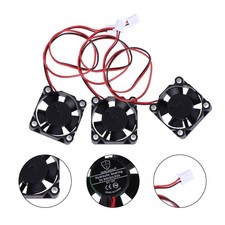6Pcs Durable Mini Blower Fans Dc 12V Quiet Cooling for 3D Printer and Dvr Black picture