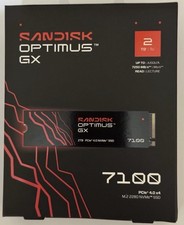 SANDISK OPTIMUS GX 7100 2TB PCle 4.0 X 4 M.2 NVMe SSD - BRAND NEW picture