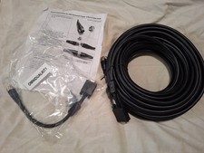 VGA 100ft cable with 8in adapter picture