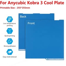 3D Printer For Anycubic Kobra 3 Cold Plate Double Sided Printing Build PEI Parts picture