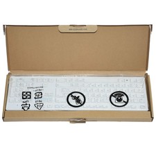 BRAND NEW Dell KB216 USB Wired WHITE 104-Key Multimedia Keyboard picture