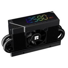 Thermalright HR10 2280 PRO Digital Black M.2 SSD Heatsink ARGB Display Fan picture