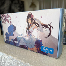 Yeston Sakura AMD Radeon RX 6800 XT White/Purple (Open-Box)  picture
