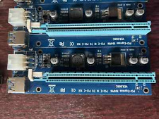 Ethereum PCI-E 1x to 16x Powered USB3.0 GPU Riser Adapter, six pack, USA shipper picture