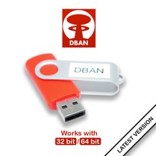 DBAN - Hard Drive Eraser (Bootable USB) - Nuke, Remove, Destroy, and Disk Wiper picture