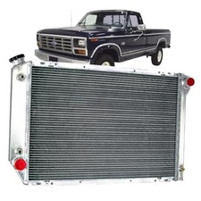 3 Row Aluminum Radiator for 1980-1984 Ford F150 F250 F350 Bronco 5.0L 5.8L picture