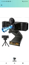 FAMPER Pro Smart Webcam, Full HD 1080P Web Camera with Dual Built-in Mics &... picture