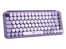 PURPLE - Logitech POP Keys Mechanical Wireless Keyboard (SPANISH LAYOUT) picture