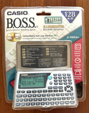 Casio BOSS SF 4900C GD-L  128KB Business Organizer Vintage Sealed & NEW picture