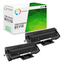 TCT 2 Black MLT-D111S Toner Cartridges For Samsung Xpress SL-M2020 SL-M2070 picture
