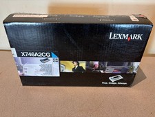 Lexmark X746A1CG Cyan Return Program Toner Cartridge OEM Sealed picture