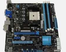 FOR ASUS F1A75-M /CM1740/DP_MB DDR3 64GB Motherboard FM1 AMD A75  100% Tested picture