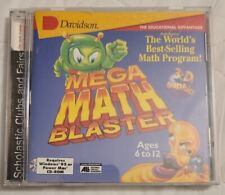 Mega Math Blaster. Ages 6-12 Educational CD-ROM (1998, Davidson) Windows/Mac #1 picture
