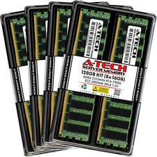 A-Tech 128GB 8x 16GB 2Rx4 PC4-17000L LRDIMM DDR4 2133 MHz ECC Server Memory RAM picture