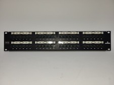 Leviton Cat6 48-Port 69586-U48 Flat Patch Panel Extreme 6+  picture