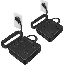 Surge Protector Power Strip 15 ft Cord,Long Power Strip with 4 Widely Outlets... picture
