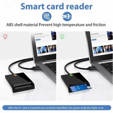 USB 2.0 Smart Card Reader DOD Military CAC Common Access-Bank card-ID for Mac OS picture