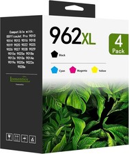 962XL Printer Ink 4-Pack Black/Multi-Color picture