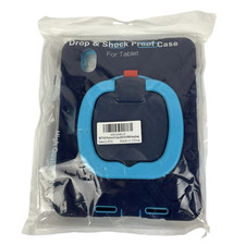 Drop And Shock Proof Case For Tablet Navy Blue And Sky Blue w Stand/Hook Strap + picture