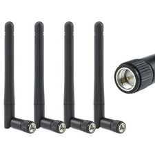 4 Pack 2.4GHz / 5.8GHz Dual Band WiFi Antenna, 3dBi MIMO SMA Male Antenna picture