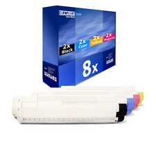 8x Europcart Toner for OKI C-830-CDTN C-810-CDTN picture