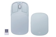 Digio2 Wireless Quiet 5-Button Compact Mouse Slide Cover Blue LED Mint Z0515 picture