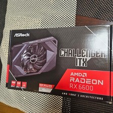 Used ASRock Radeon RX 6600 Graphics Board ITX 8GB picture